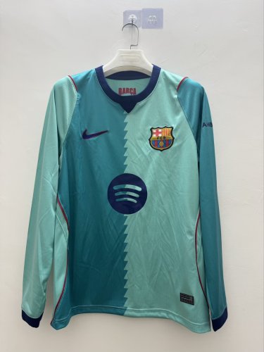 26/27 Barcelona third away long sleeved jersey