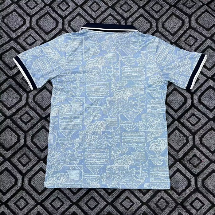 26-27 England POS Special Edition Blue football Jersey