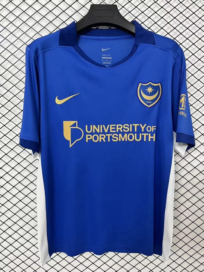 26/27 Portsmouth home football jersey