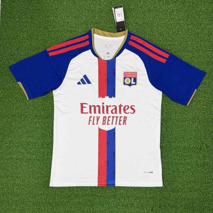 26/27 Lyon home football jersey