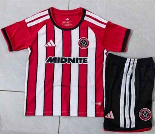 26/27 Sheffield United home kids kit