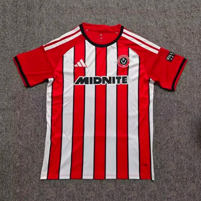 26/27 Sheffield United home football Jersey