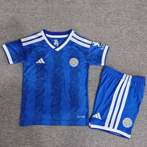 26/27 Leicester City home kids kit