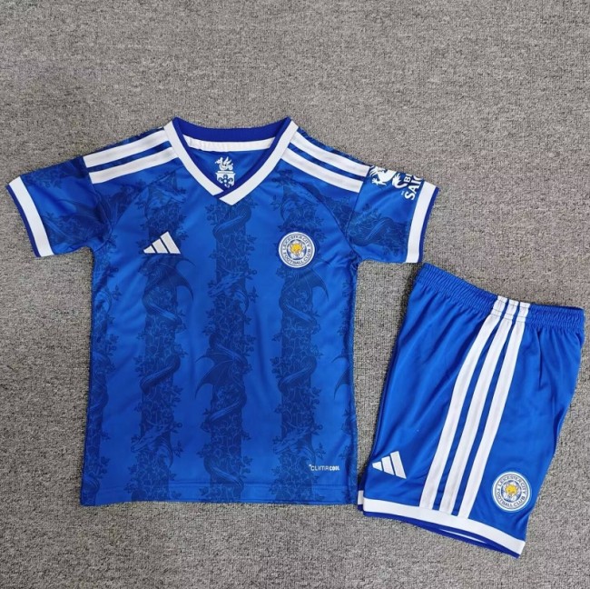 26/27 Leicester City home kids kit