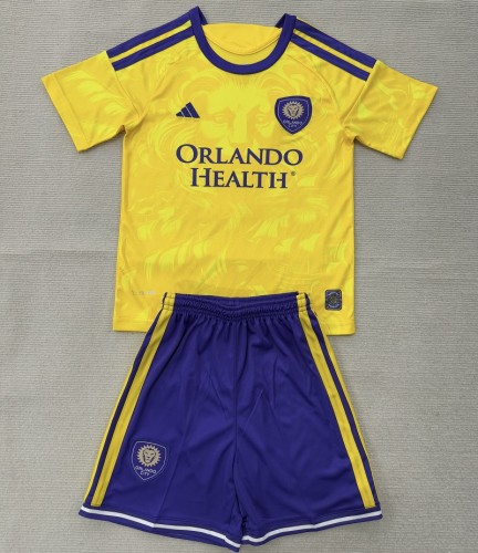 26/27 Orlando City away kids kit