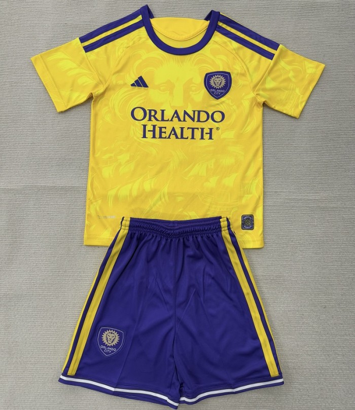 26/27 Orlando City away kids kit