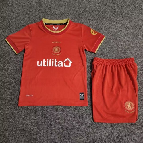 26/27 Middlesbrough home kids kit