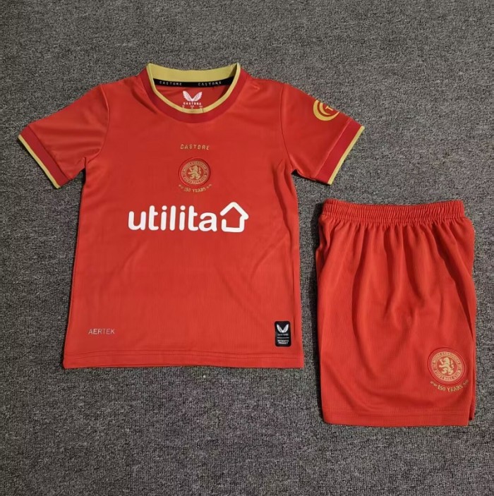 26/27 Middlesbrough home kids kit