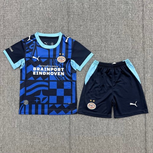 26/27 PSV Eindhoven third kids kit