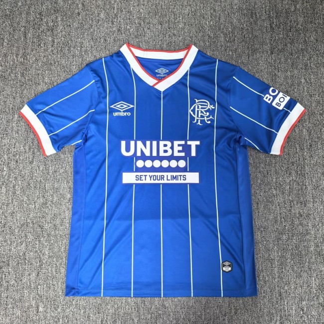 26/27 Rangers home football jersey