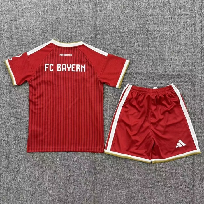 26/27 bayern munich home kids kit