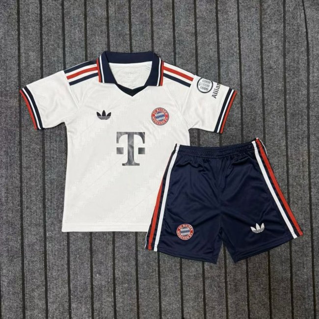 26/27 Bayern Munich away kids kit