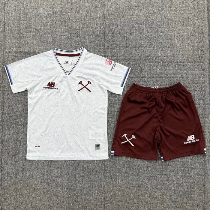 26/27  West Ham United away kids kit