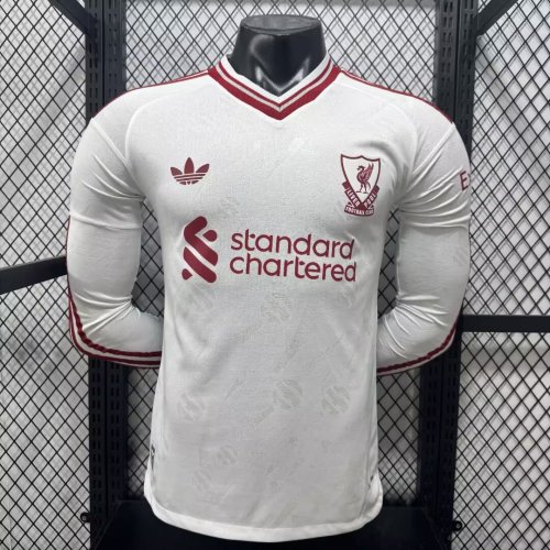 26/27 liverpool away Player Version Long sleeve