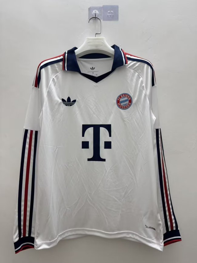 26/27 Bayern Munich away long sleeved football shirt