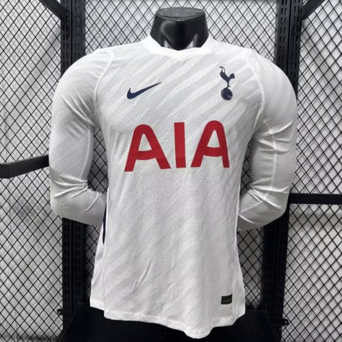 26/27  Tottenham Hotspur home Player Version  long sleeves