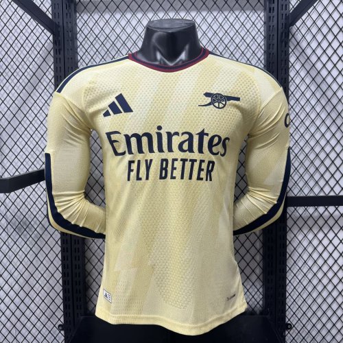 26/27 Arsenal  third Player version long sleeves