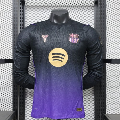 26/27 Barcelona Away Player Version long sleeves