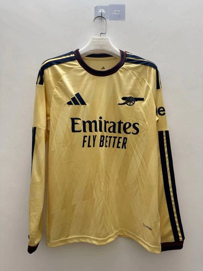 26/27 Arsenal third football Jersey Long sleeves