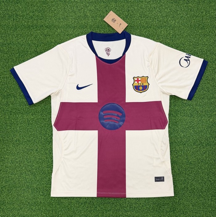 26/27  Barcelona fourth away football Jersey