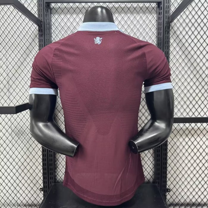 26/27 Aston Villa home  player  football jersey