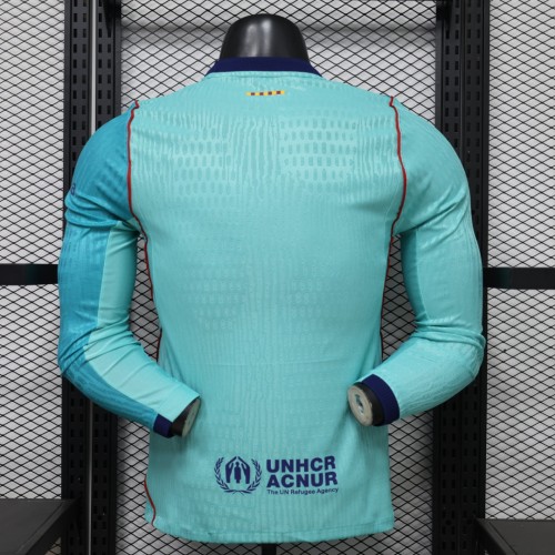 26/27 Barcelona third Player Version long sleeves