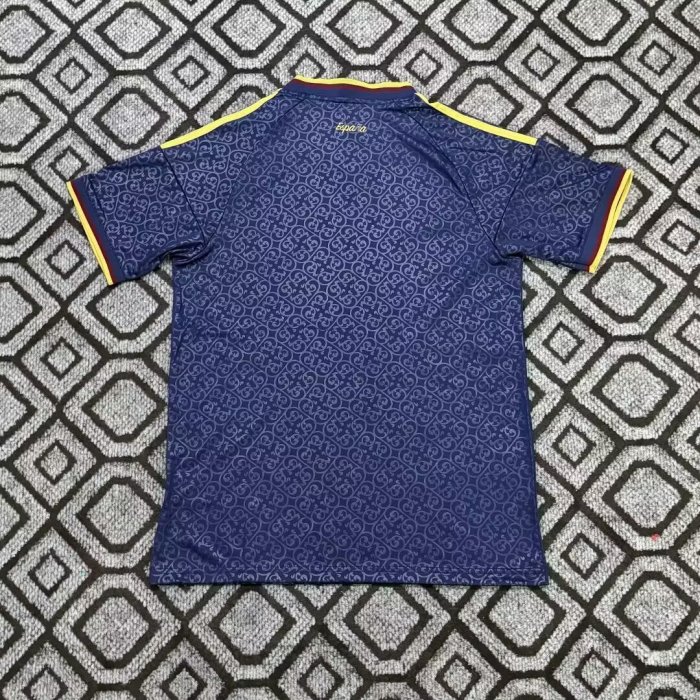 2026 Spain Blue Football Jersey  football shirt