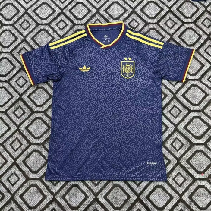 2026 Spain Blue Football Jersey  football shirt