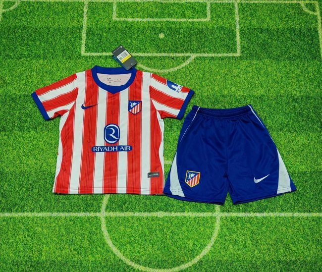 26/27 Atletico Madrid home kids kit