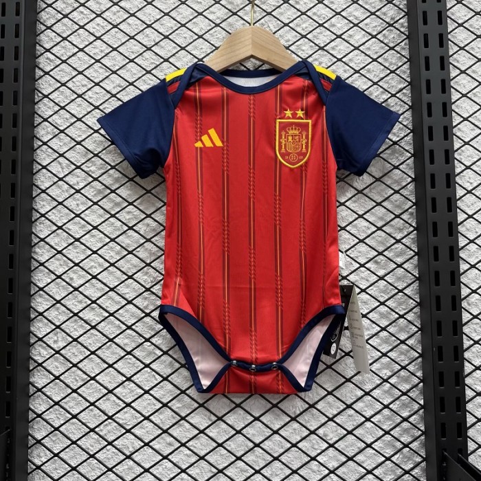 2026 spain home Baby football shirt