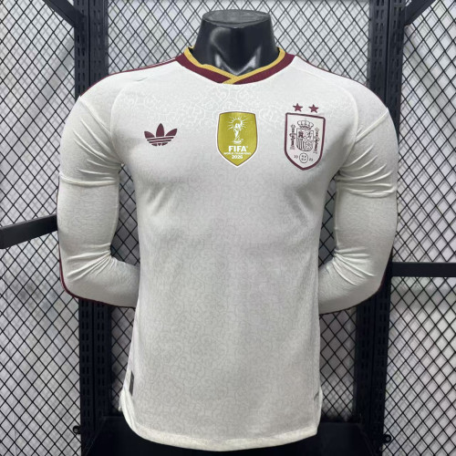 2026 Spain FIFA World Cup champion away Player Version long sleeves