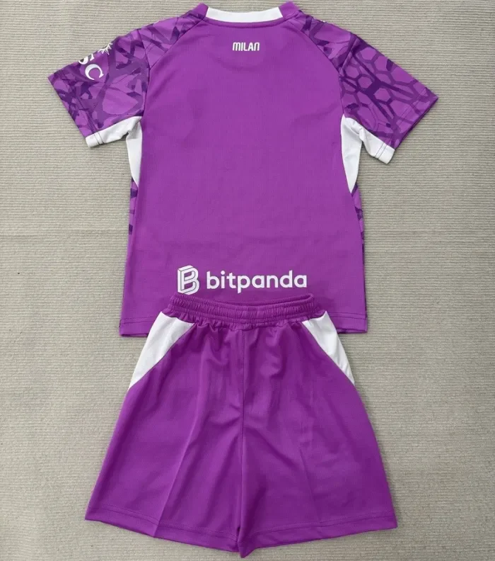 26/27 AC milan goalkeeper kids kit