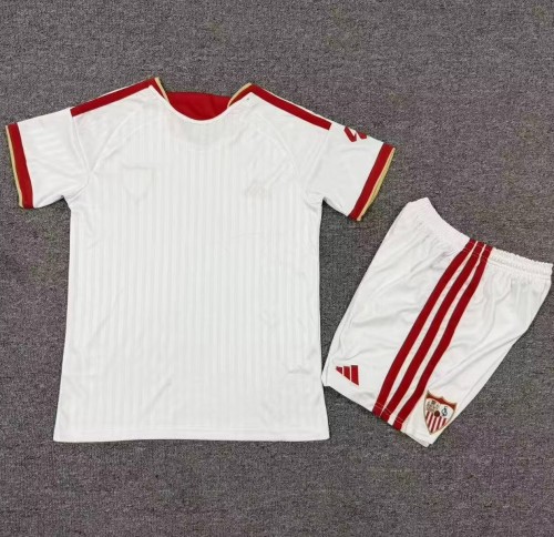 26/27 Sevilla home kids kit