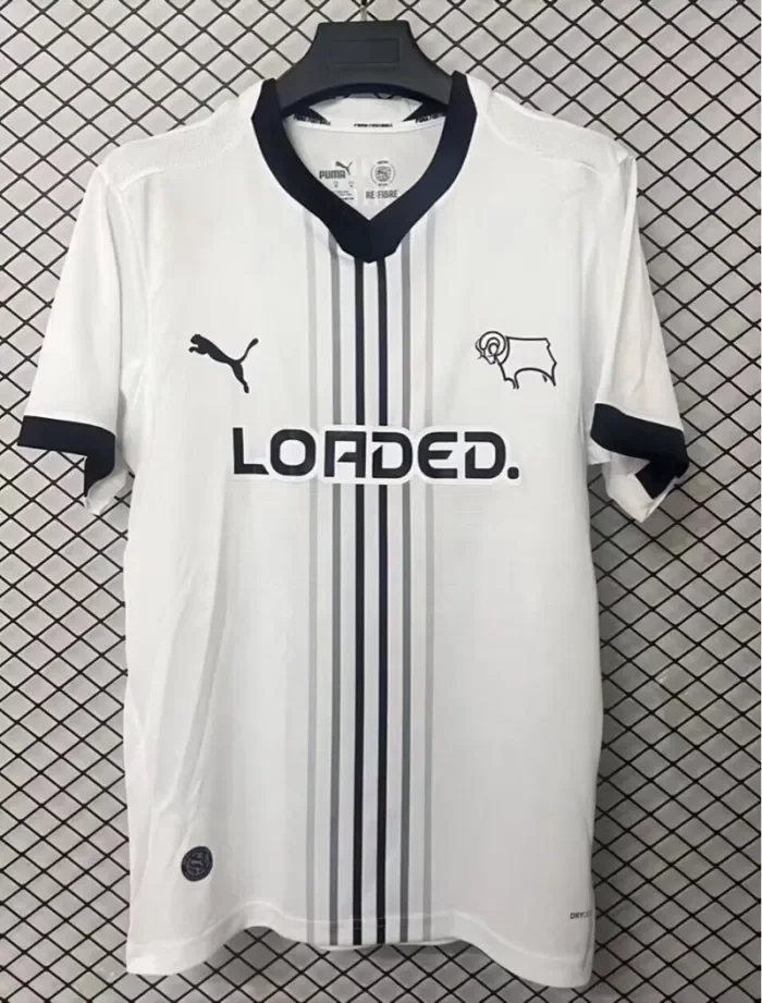 26/27 Derby County home football Jersey