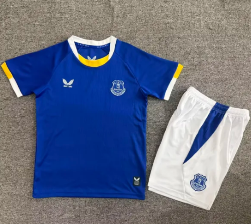 26/27  Everton home kids kit