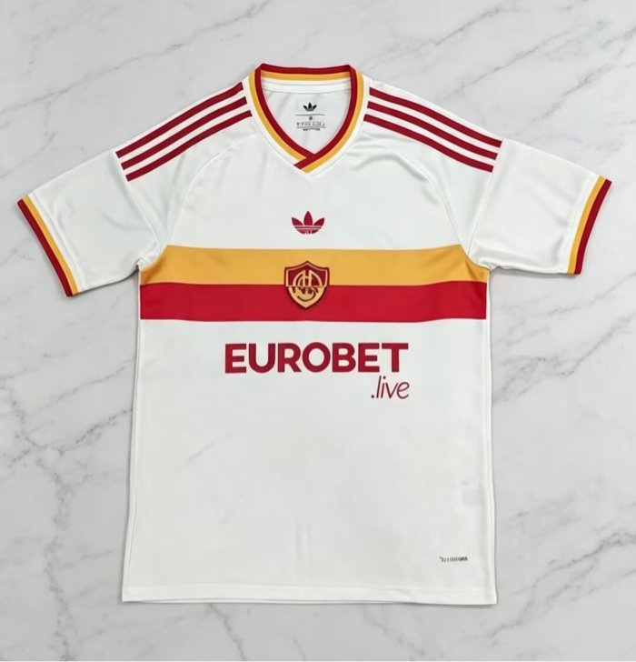 26/27 Rome away football jersey