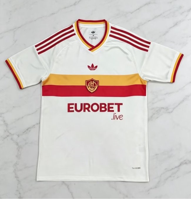 26/27 Rome away football jersey