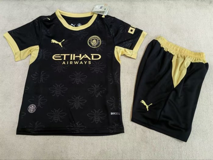 26/27 Manchester City away kids kit
