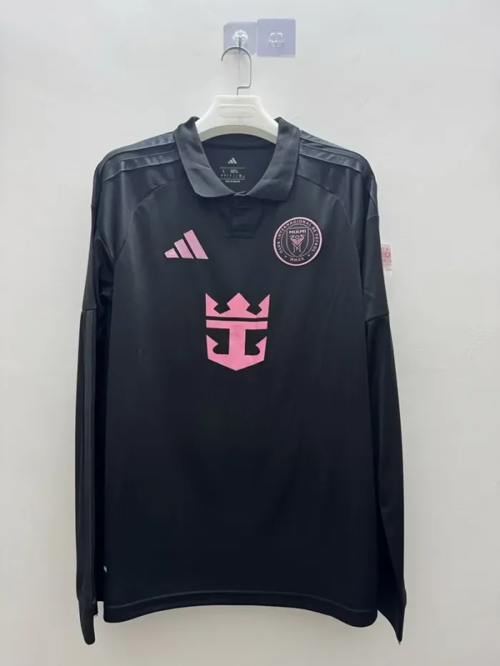 26/27 Inter Miami Away football Jersey long sleeves