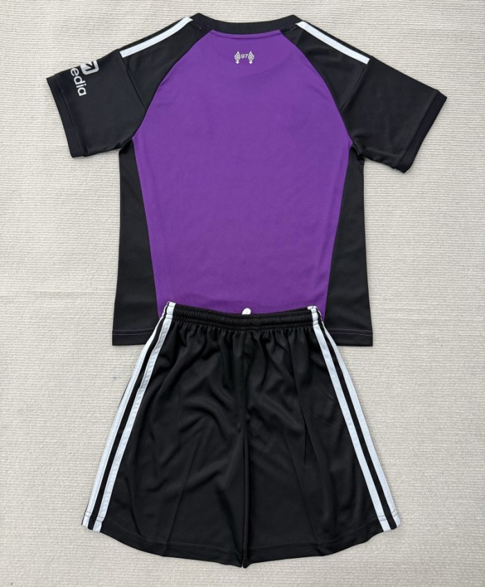 26/27 liverpool goalkeeper Adult Set football Jersey Purple