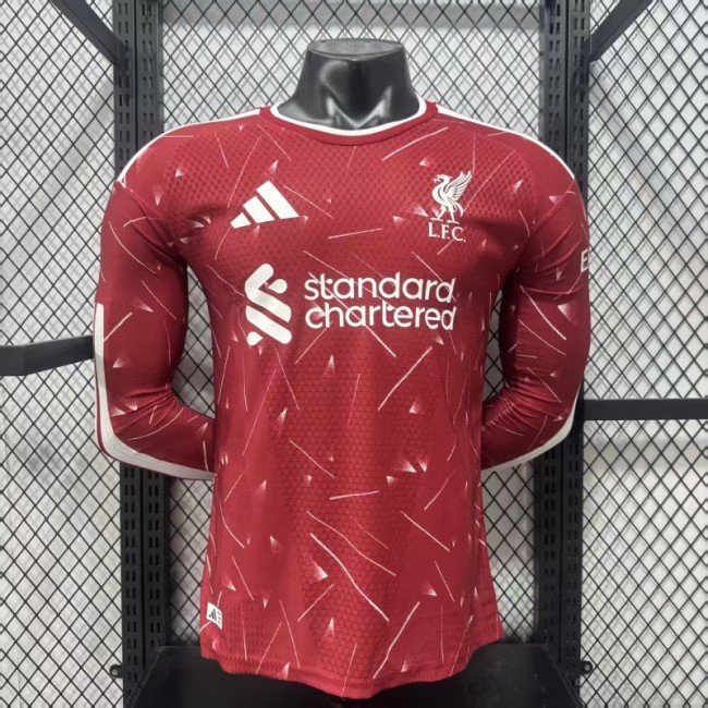 26/27 liverpool home Player Version Long sleeve