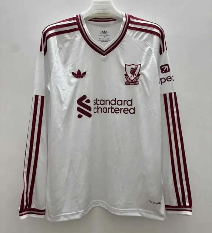 26/27 liverpool away football Jersey Long sleeves