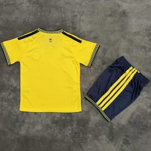 26/27 Al Nassr FC home kids kit