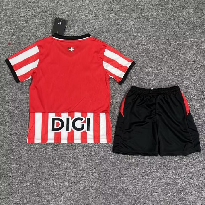 26/27 Athletic Bilbao home kids kit