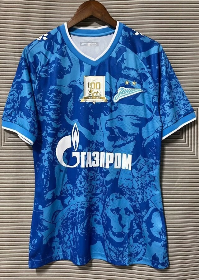 24/25 FC Zenit Saint Petersburg home football shirt 100 year anniversary