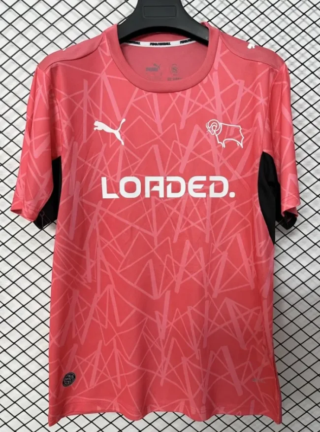 26/27 Derby County away football Jersey