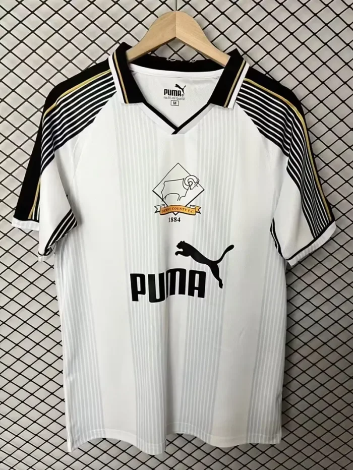 Retro 95/96 Derby County home football Jersey