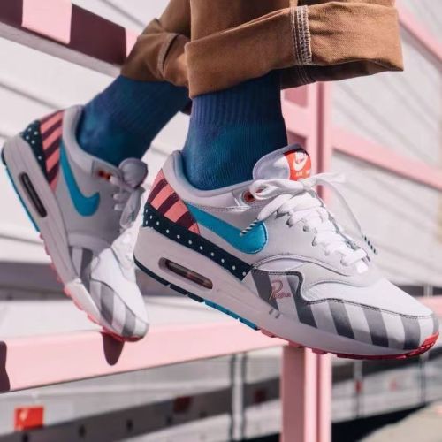 Nike Air Max 1 x Parra White/Multi‑Color