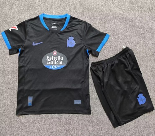 26/27 Deportivo away kids kit