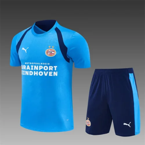 26/27 Eindhoven Short sleeve training Adult suit Blue